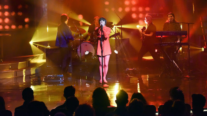 Watch Sharon Van Etten Perform "Mistakes" on <I>The Late Show with Stephen Colbert</i>