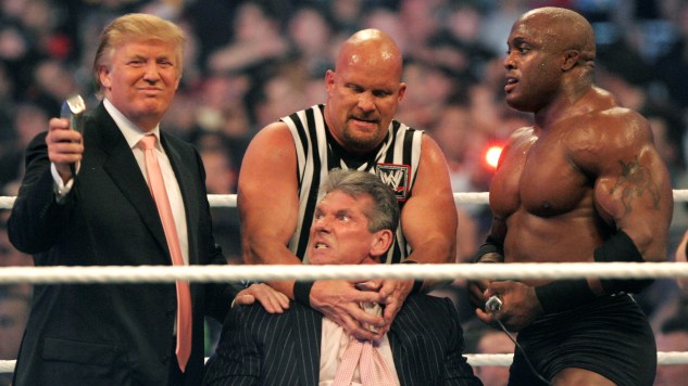 trump wrestling