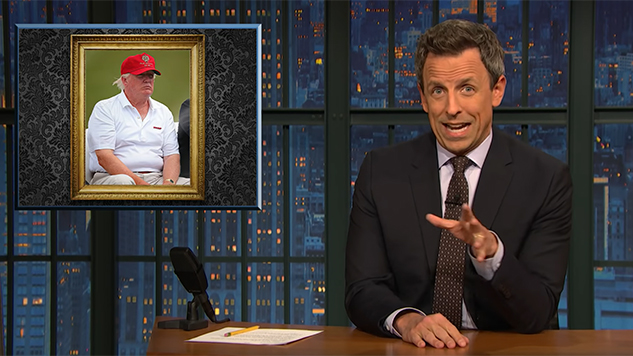 Seth Meyers Tackles Trump's 53-Minute <i>Fox & Friends</i> Call