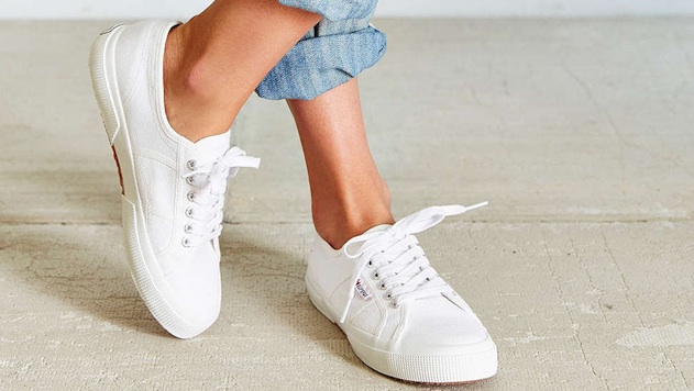 White Sneakers for Pretending You're an Off-Duty Model