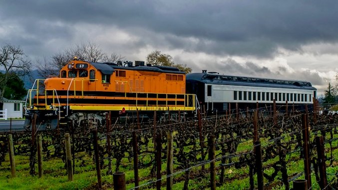 Inside The Napa Valley Wine Train