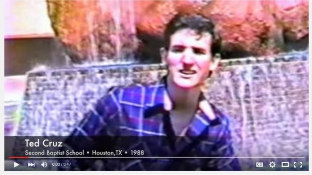 A Teenage Ted Cruz Reveals His Aspirations in High School ...