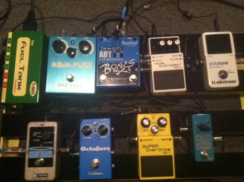 famous guitarist pedalboards