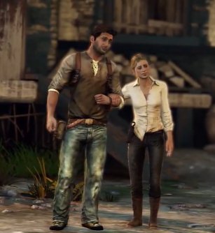 Nathan Drake and Elena - Nathan Drake & Elena Fisher