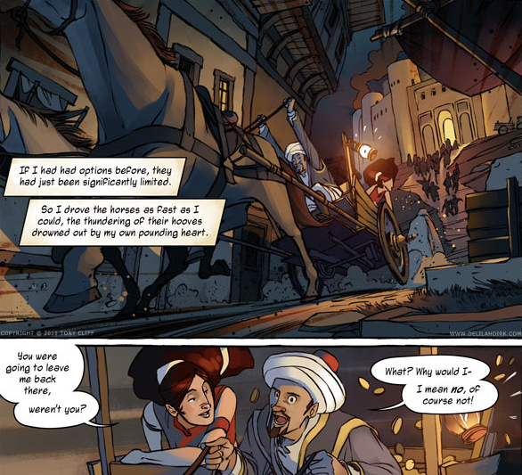 Delilah Dirk and the Turkish Lieutenant by Tony Cliff