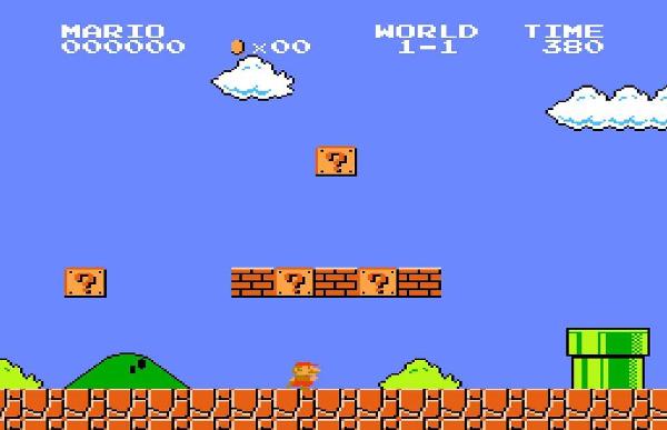 The original Super Mario Bros. on the NES (Paste Magazine.com)