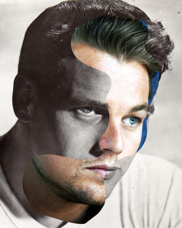 Artist Creates Celebrity Face Mashups In Then And Now