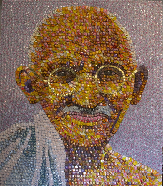 11 Amazing Bottle Cap Portraits :: Drink :: Galleries :: Paste