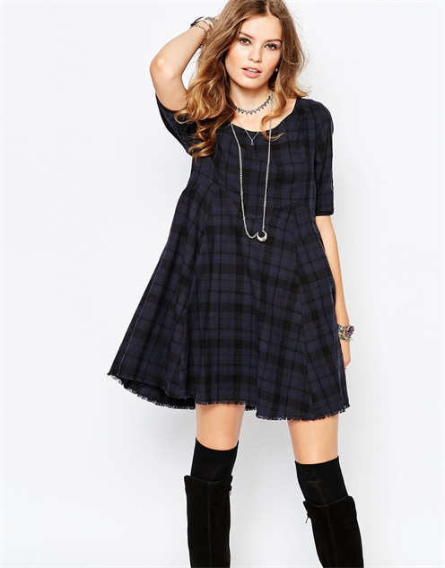 Comfy, Stylish Flannel Dresses :: Style :: Galleries :: Paste