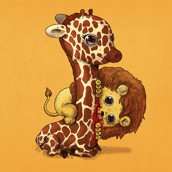 Artist Illustrates Some of Nature's Cutest Killings :: Design :: News