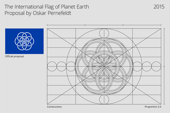 swedish student designs a flag for earth design news paste swedish student designs a flag for earth design news paste