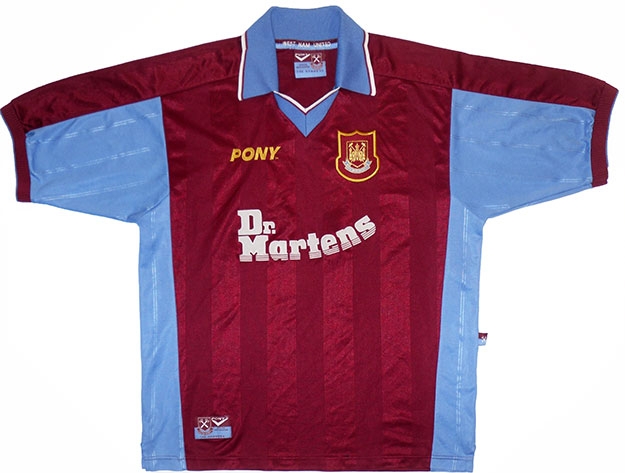 west ham 1995 centenary shirt