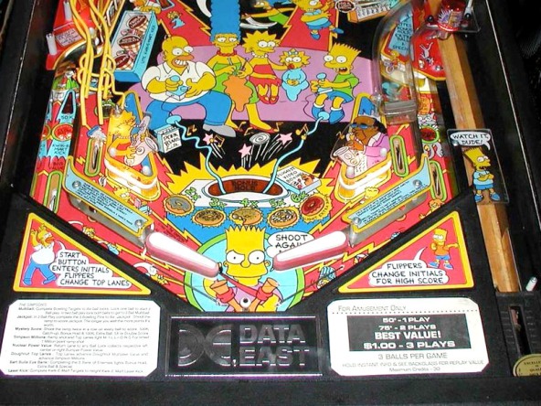 Simpsons pinball party