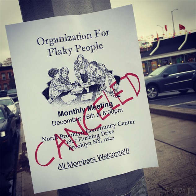 Comedian Papers New York with Hilarious Fake Flyers Comedy