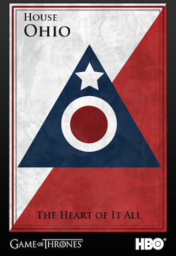 A Game of Thrones Sigil For Every State :: Design 