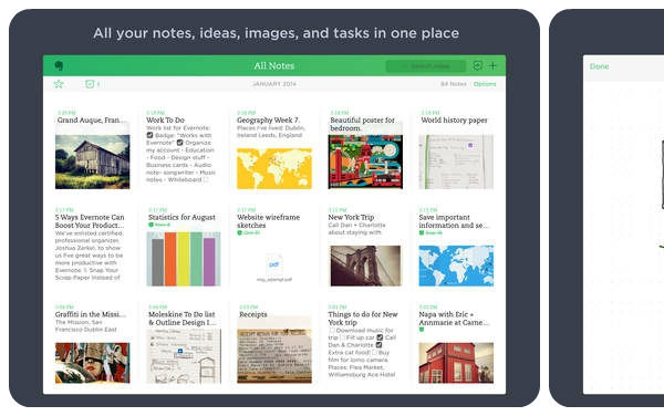 evernote app for ipad 2