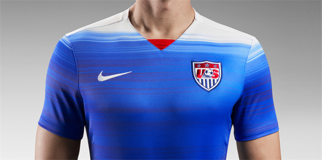 New US Soccer Away Jersey, Modeled by Clint Dempsey and ...