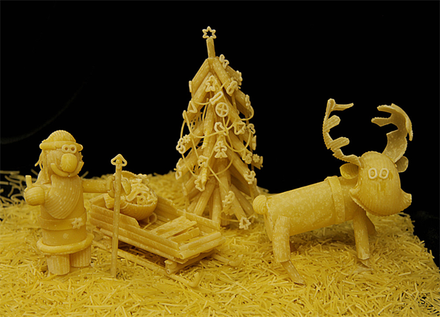 These Pasta Sculptures Take Semolina to New Heights :: Food :: Paste