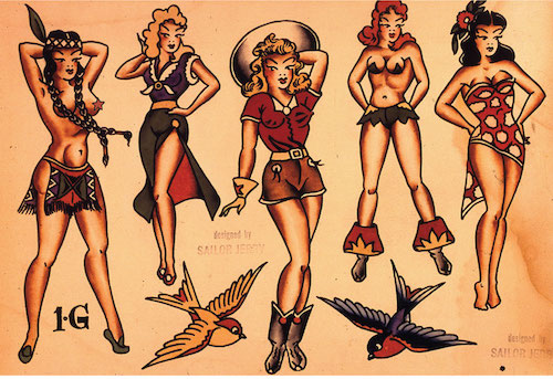 Sailor Jerry Tattoos Sailorjerry Flashlookbook 06 Sailor Jerry Tattoos Sailorjerry Flashlookbook 06