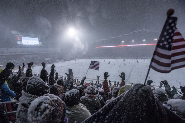 100 Years of Soccer in the Snow - Paste