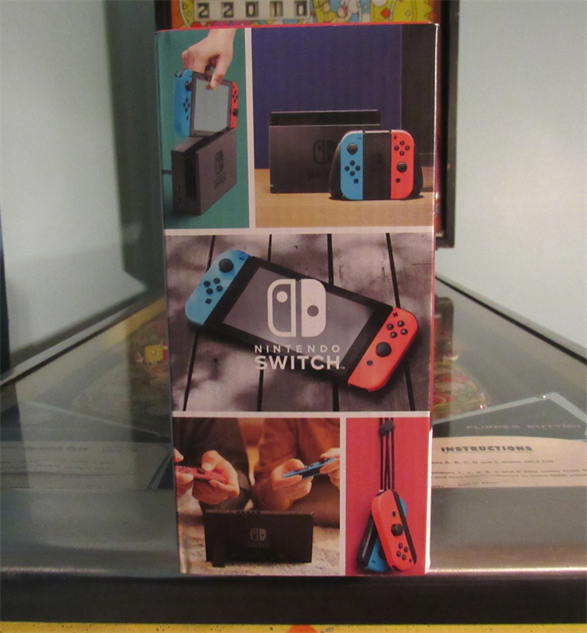 nintendo switch in the box