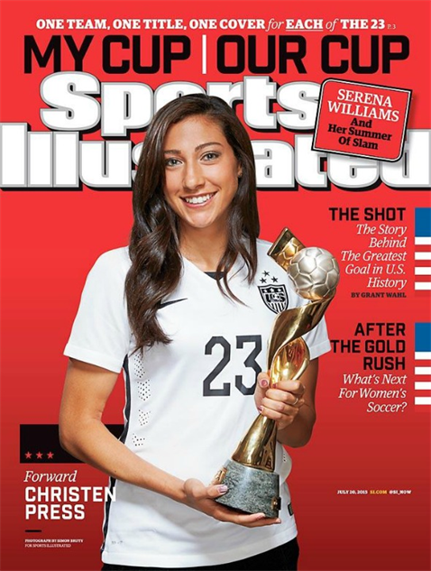 Sports Illustrated Honors Women's World Cup Champs with 25 Covers ...