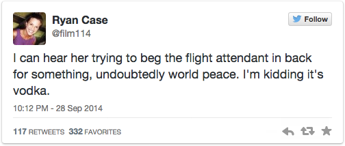 viral plane romance tweetstory